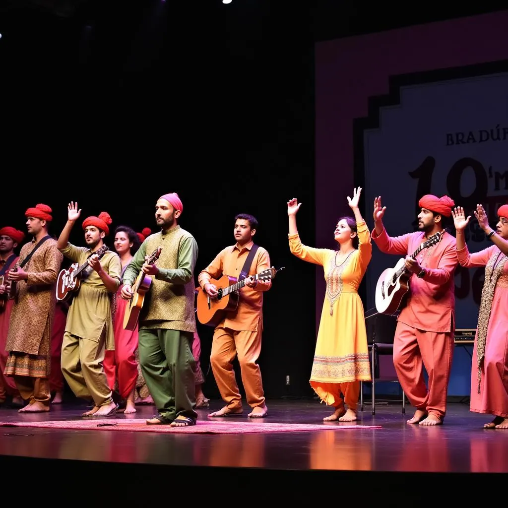 A captivating performance of traditional African music and dance in Pakistan