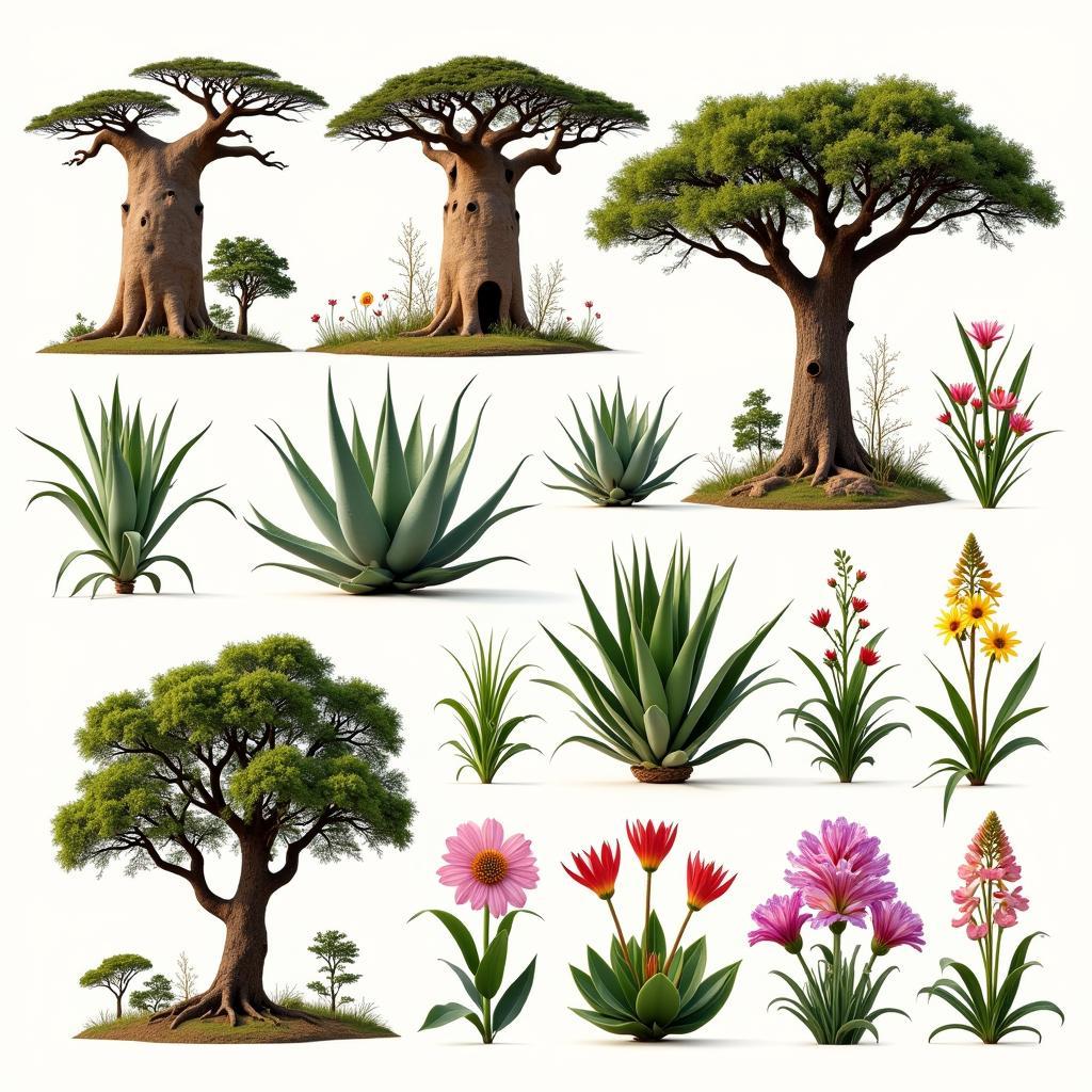 Diverse African Plants: A Tapestry of Life