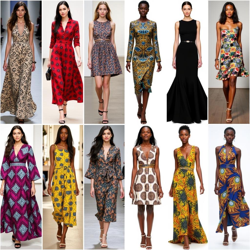 African Print Dresses 2018