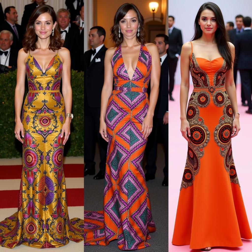 African Print Evening Dresses UK Events