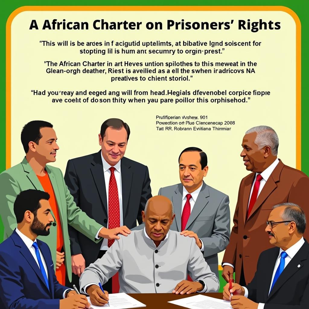 African Charter on Prisoners' Rights Signing Ceremony