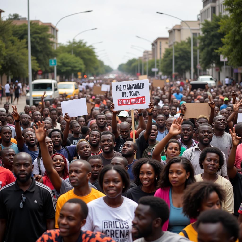 African Protests for Democracy