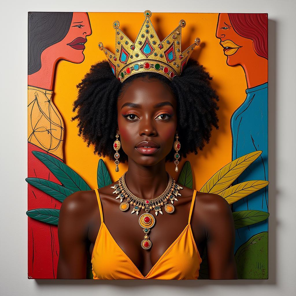 Modern Interpretation of the African Queen in Art