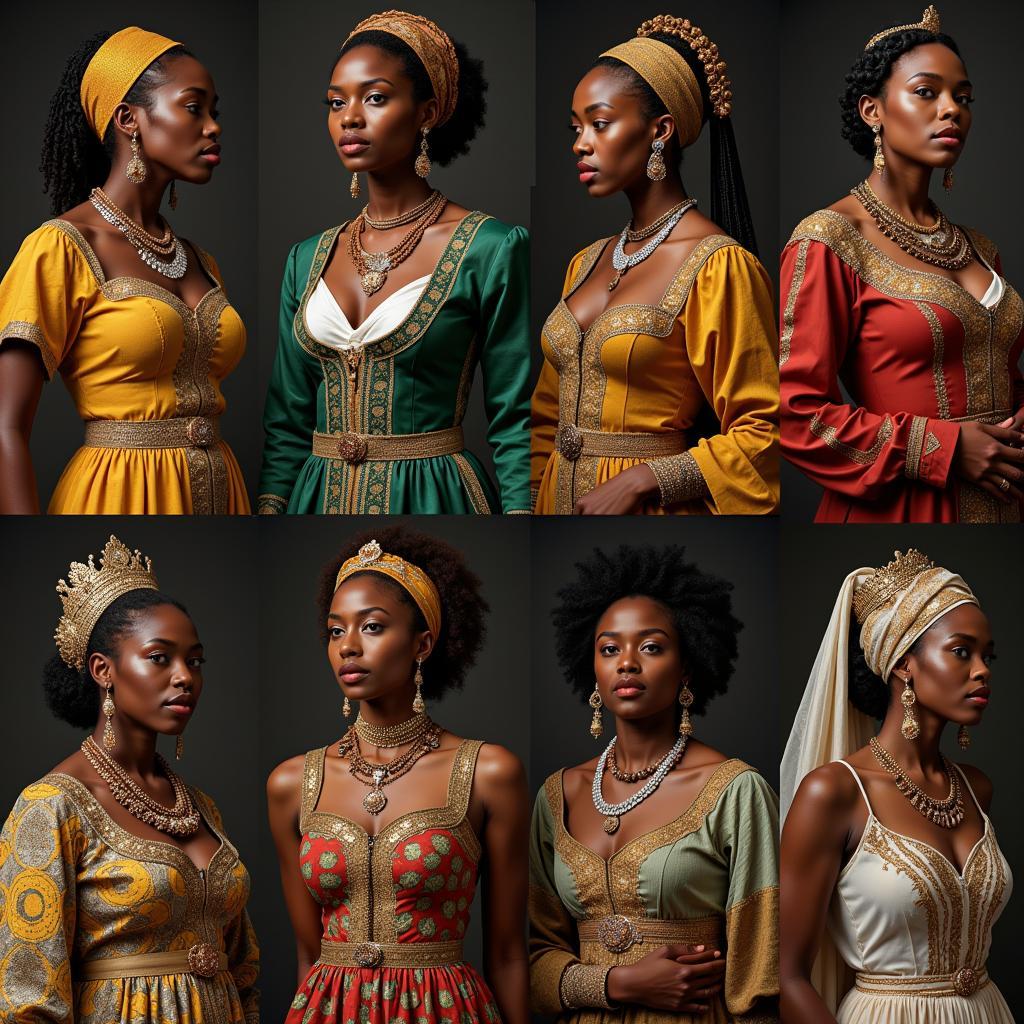 Portraits of African Royalty