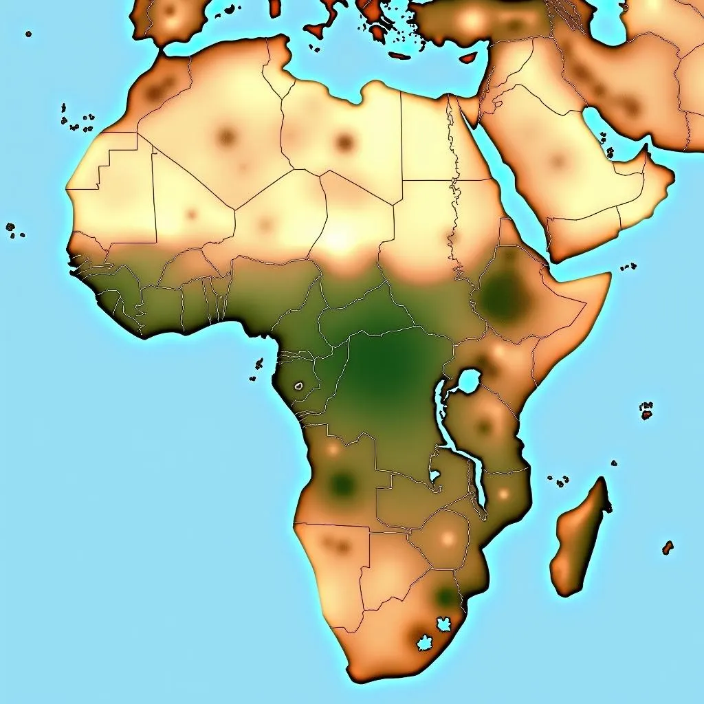 African Rift Valley Map