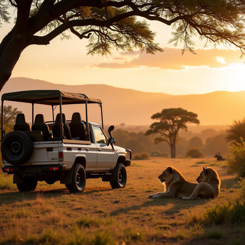 African Safari Wildlife Encounter