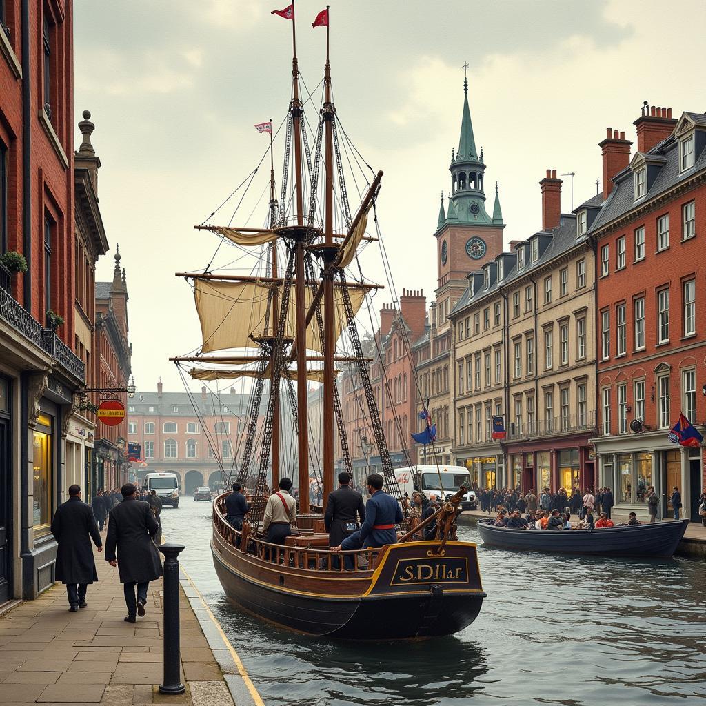 African Sailors in 18th Century London