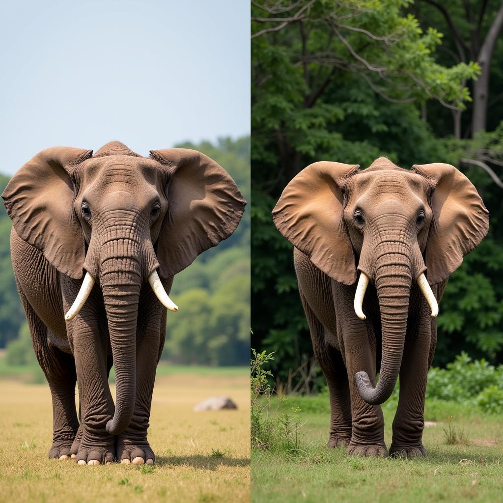 African Savanna and Forest Elephants - A Comparison