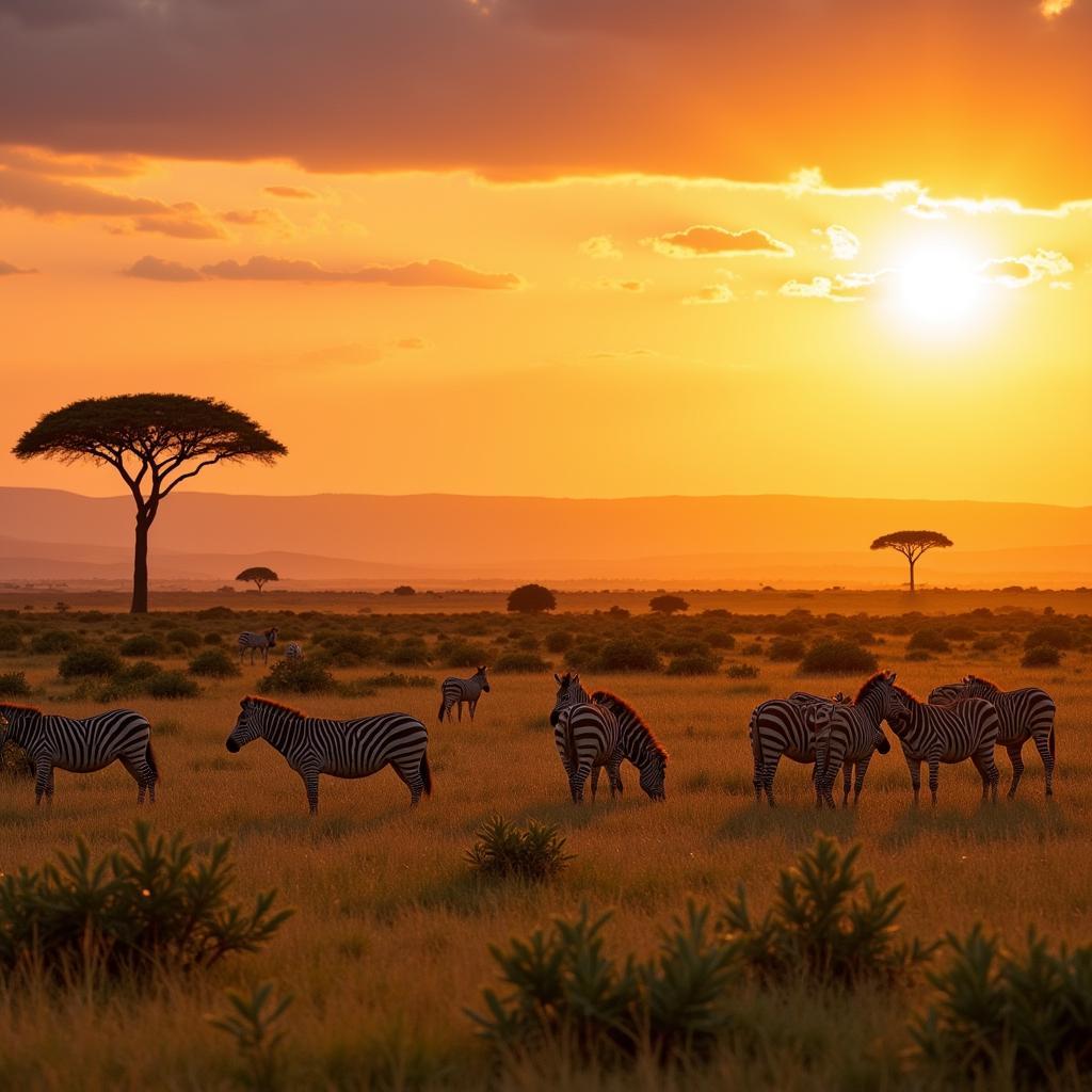 African Savanna Wildlife