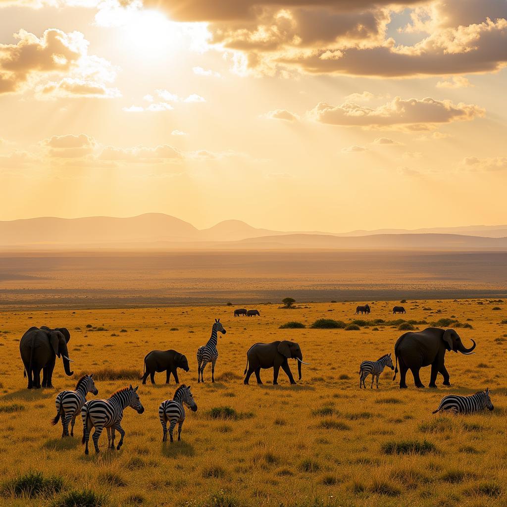 African Savanna Wildlife