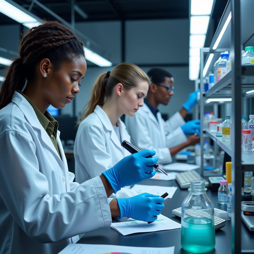 African Scientists at Work