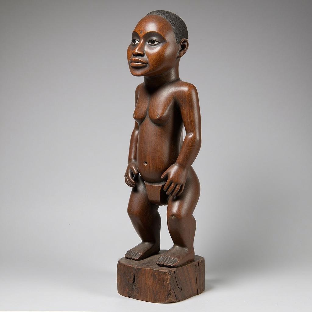 African Wood Carving Tribal Art Sculpture