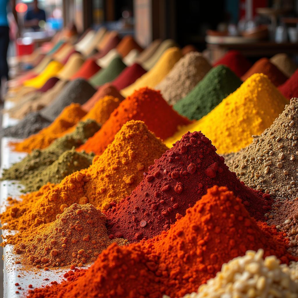 Aromatic African Spice Market