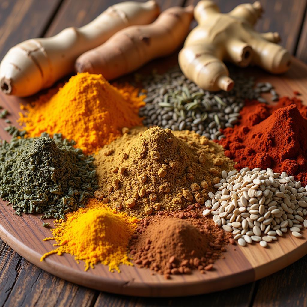 Aromatic African Spices and Herbs