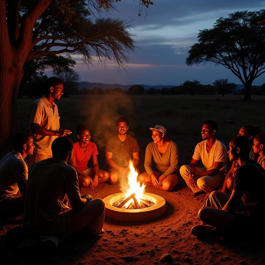 Vibrant African Storytelling Traditions