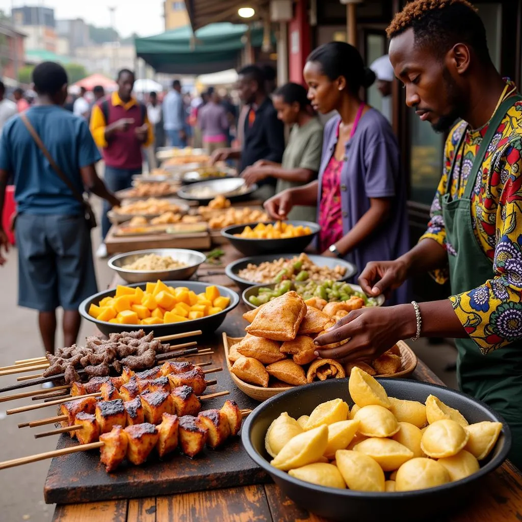 African Street Food Delights in Braamfontein