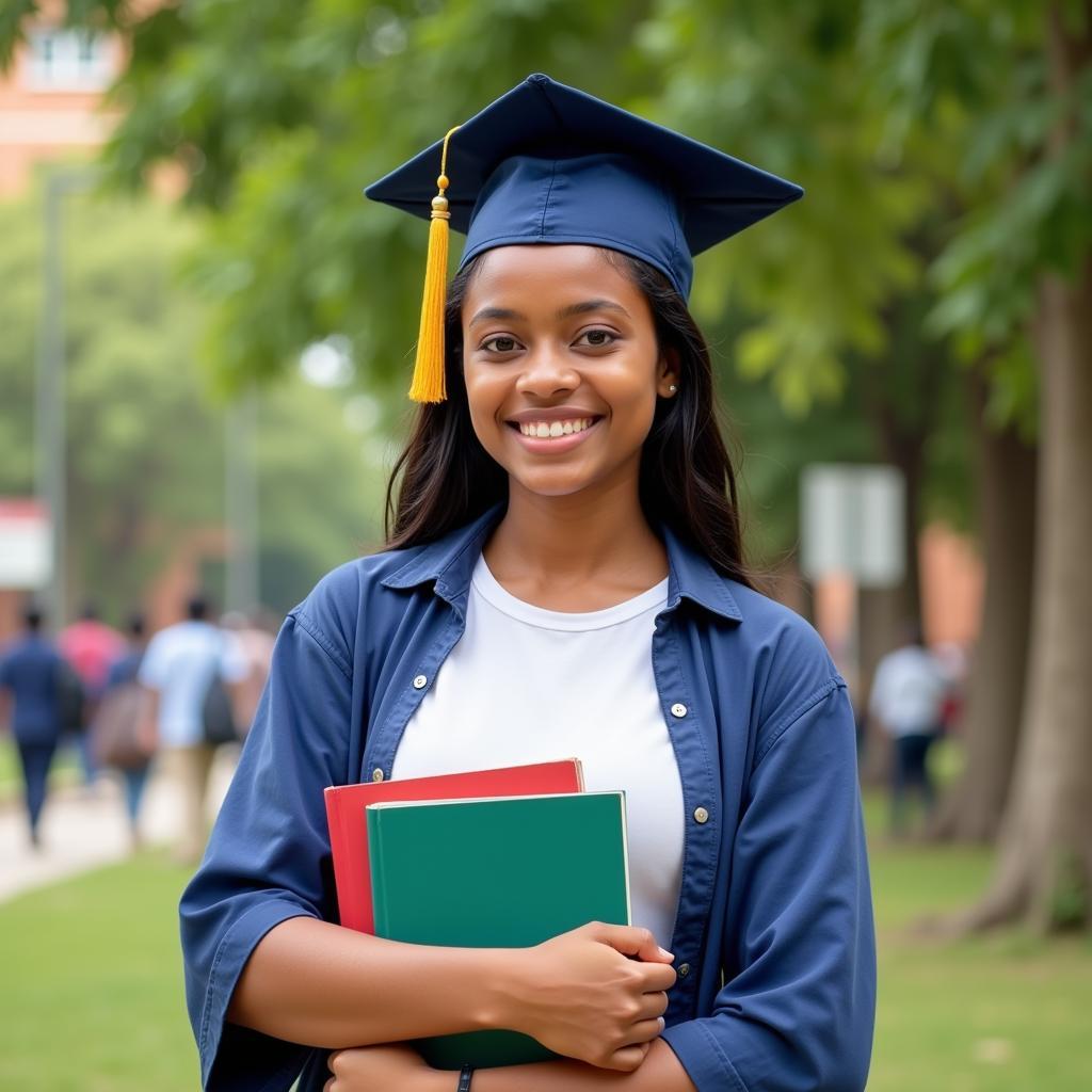 African Student at Hyderabad University