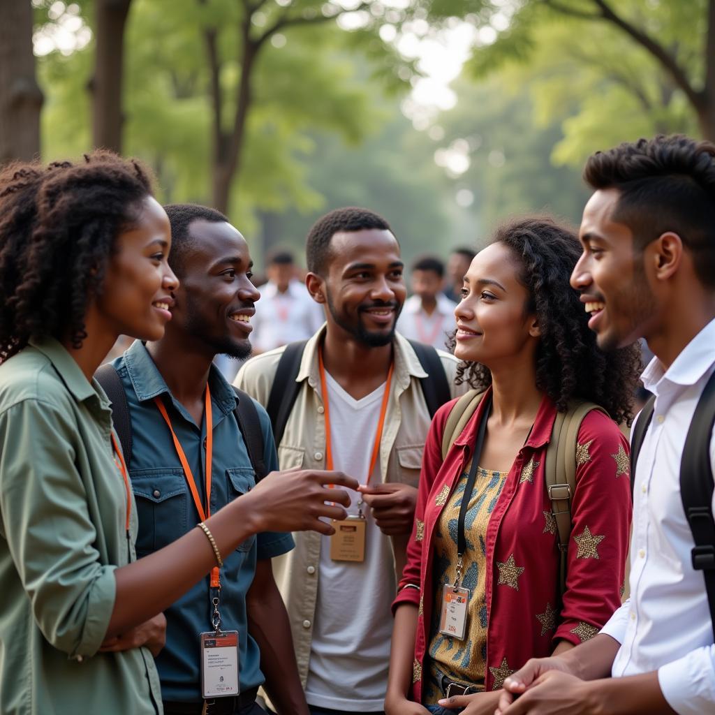 African Students in Indian University