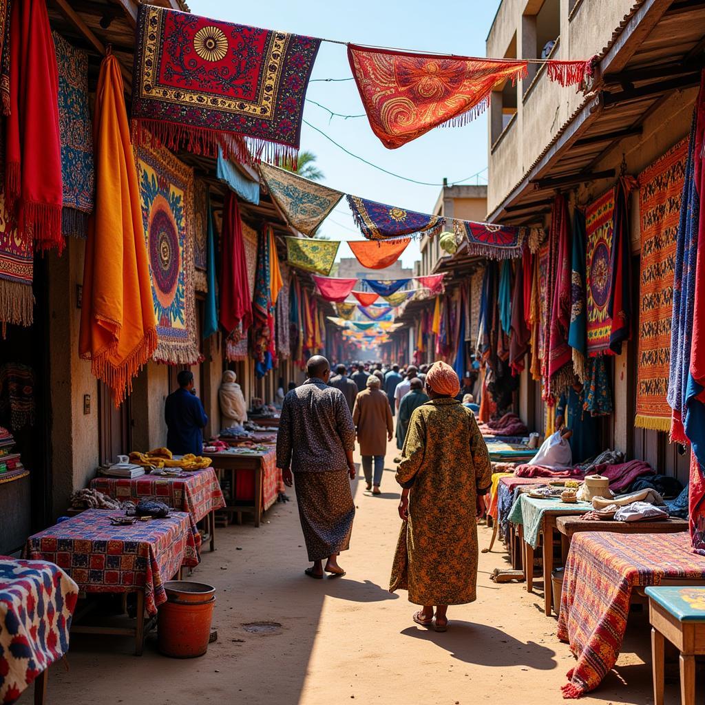 African Textile Market