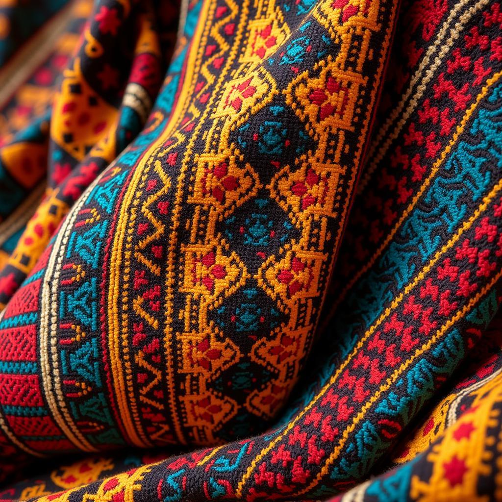 Colorful African Textile Patterns