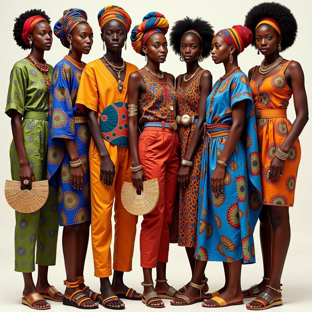 African Traditional Attire Diversity