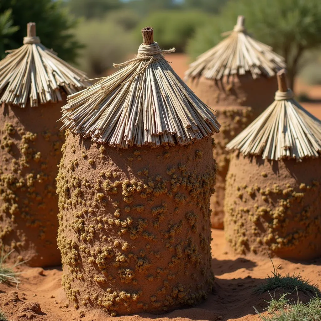 Traditional Beehives in Africa