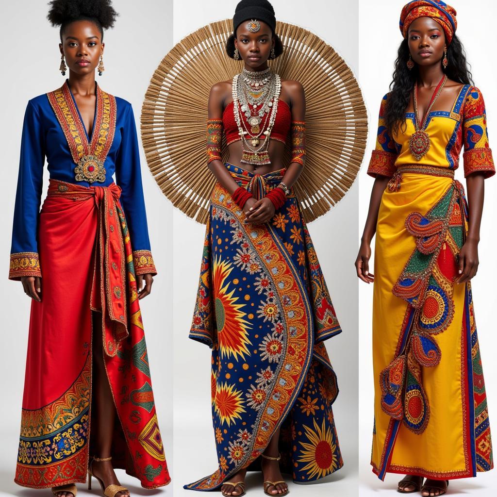 Diverse Traditional African Clothing Styles