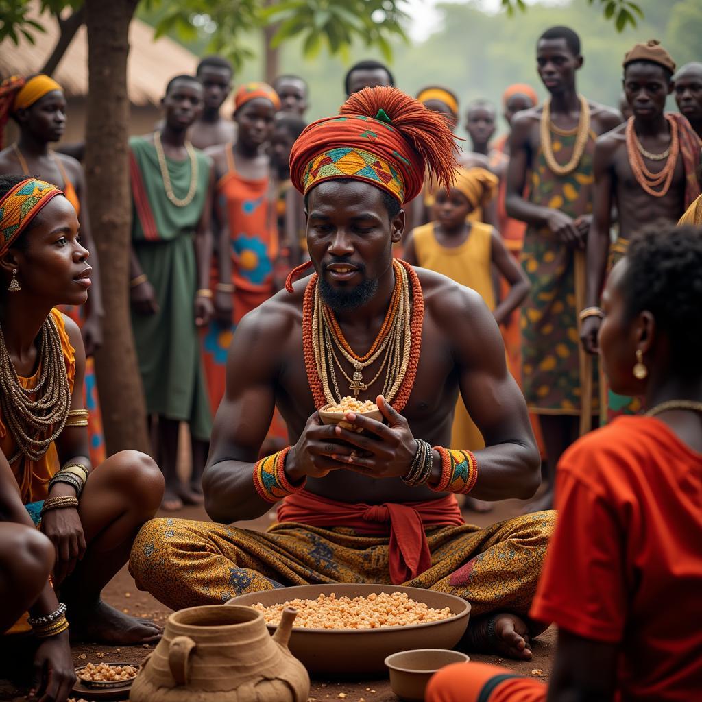 African Traditional Healing Ceremony