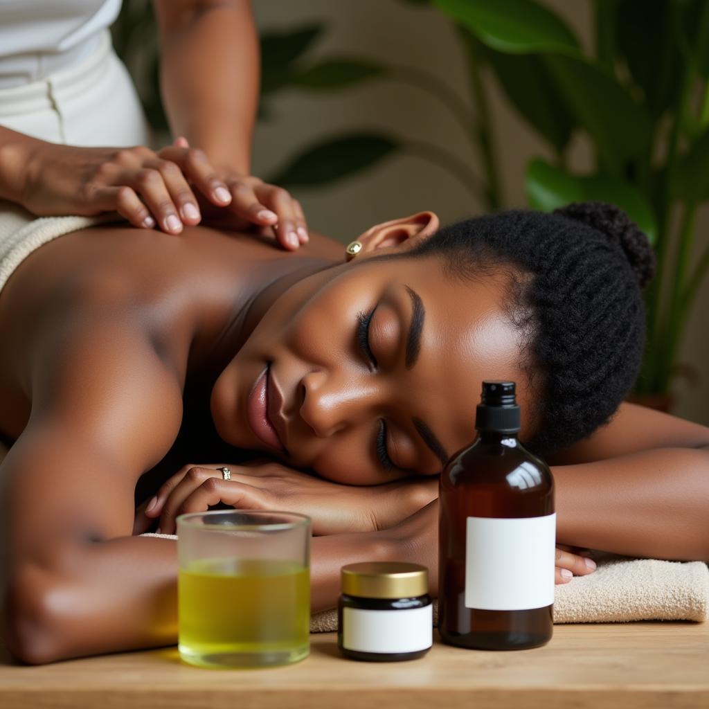 Traditional African Massage with Oils