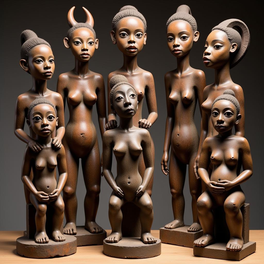 African Tribal Art Celebrating Women