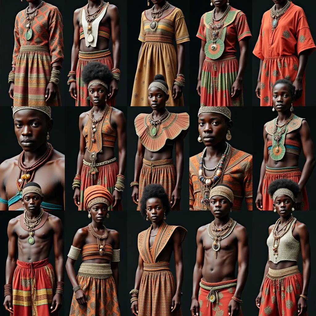 African Tribal Clothing Styles