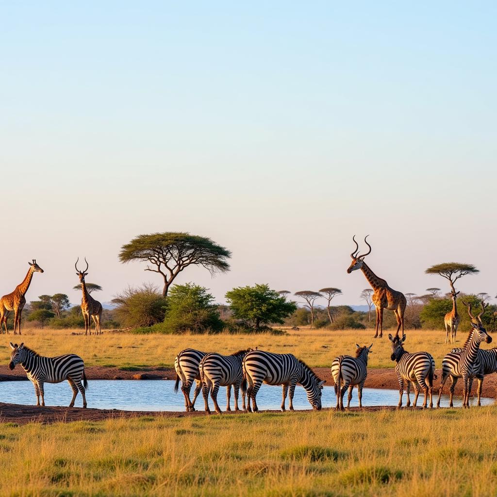 Diverse African Ungulates