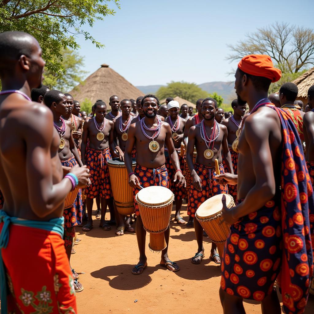 African Village Ceremony