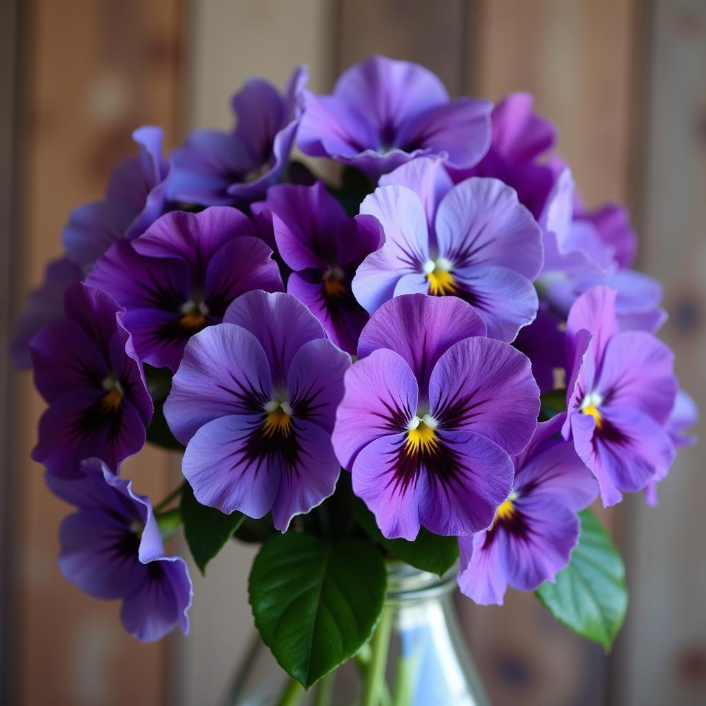 Bouquet of African Violets