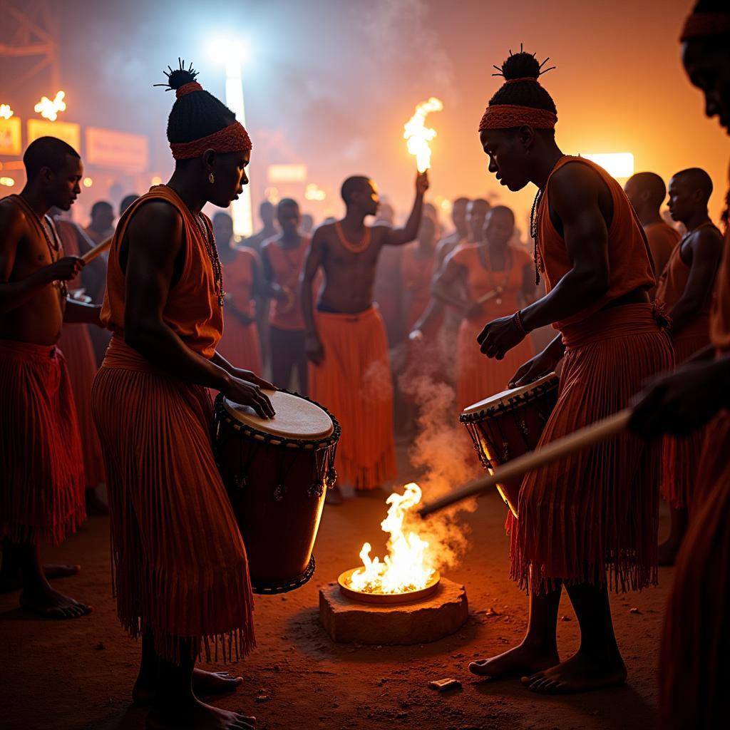 African Voodoo Rituals in Benin