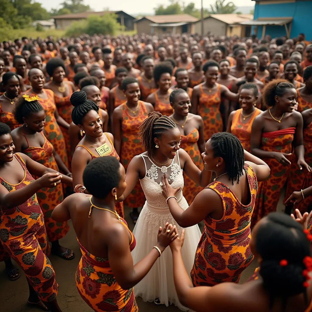 Vibrant African Wedding Ceremony