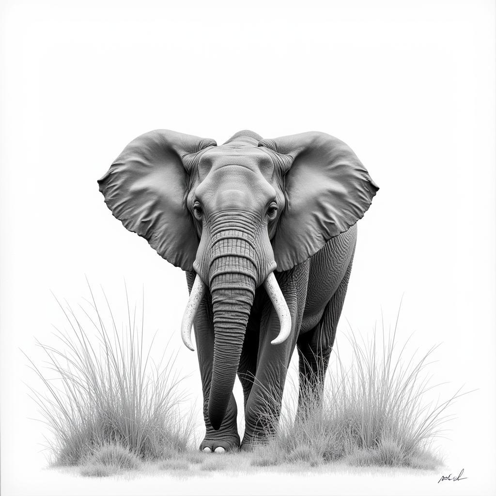 African Wildlife Drawing Inspiration