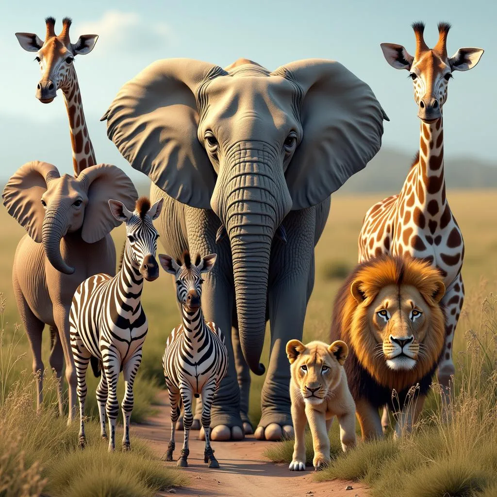 African Wildlife in HD Images