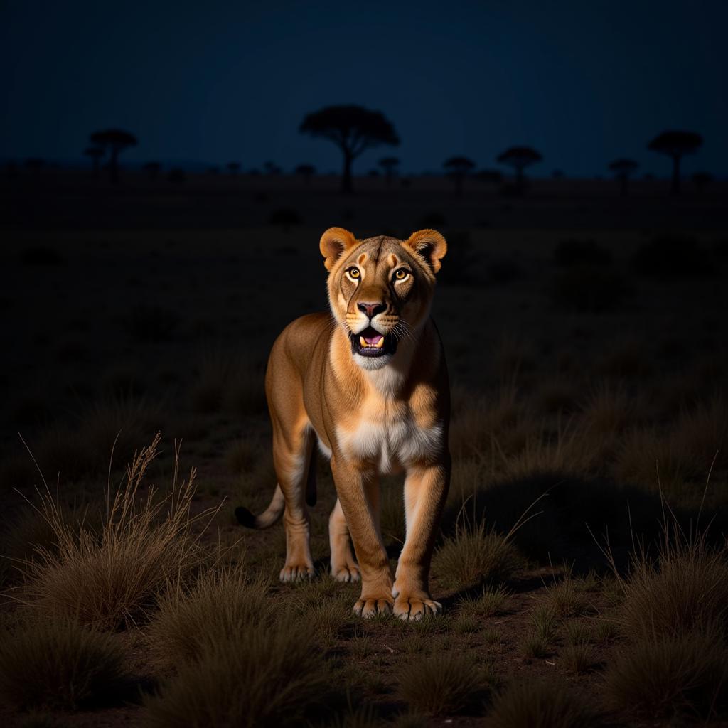 African Wildlife Photography with Flash: Capturing the fleeting moments of animals in their natural habitat