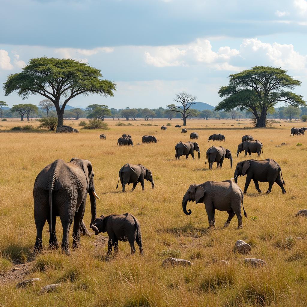 African Wildlife on Safari