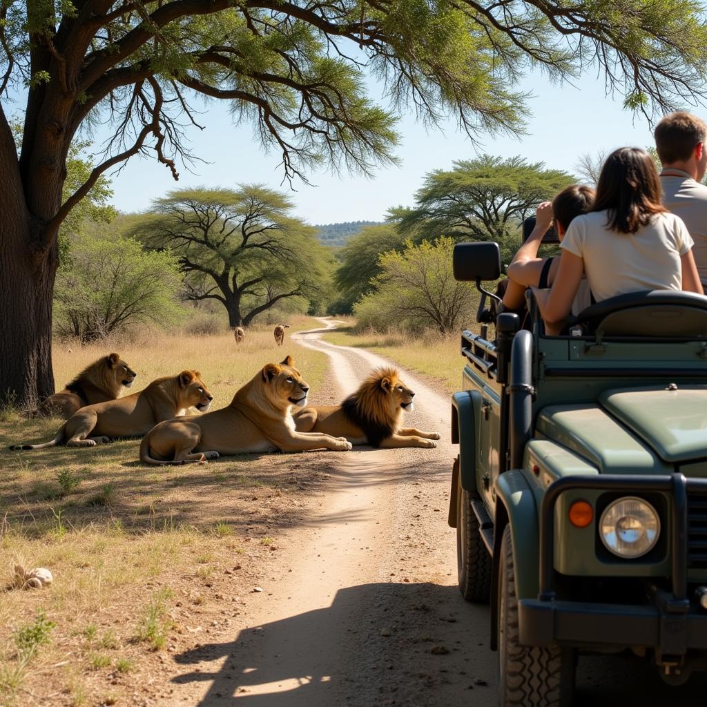 African Wildlife on Safari