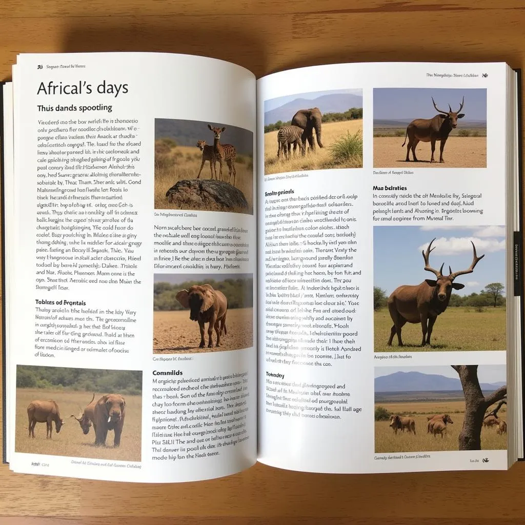 African Wildlife Safari Guide