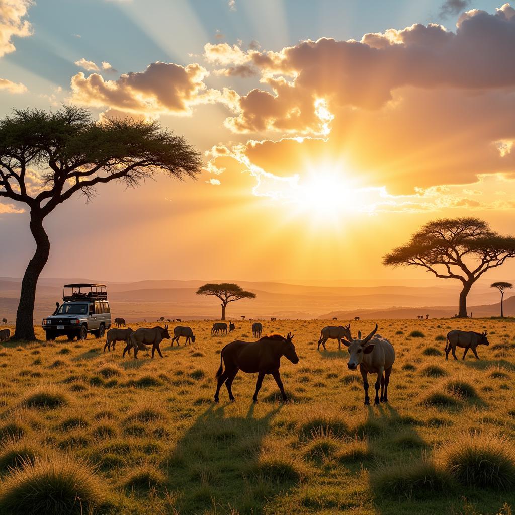 Wildlife Safari in the Serengeti