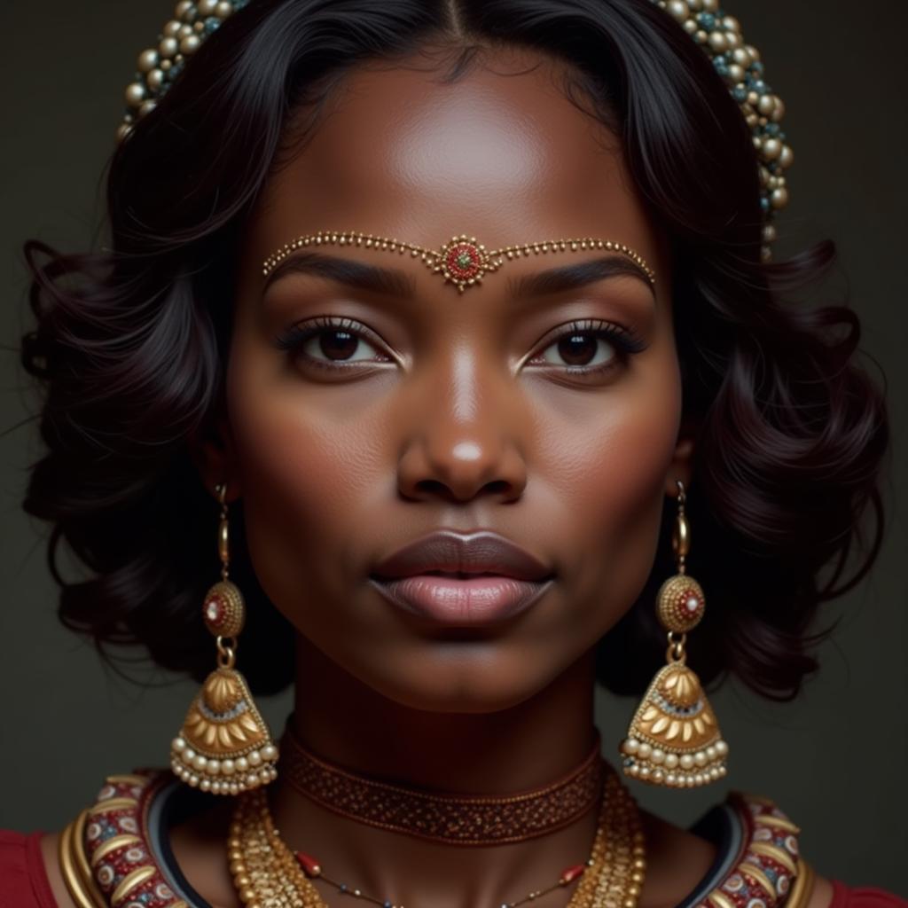 Portrait of an African Woman