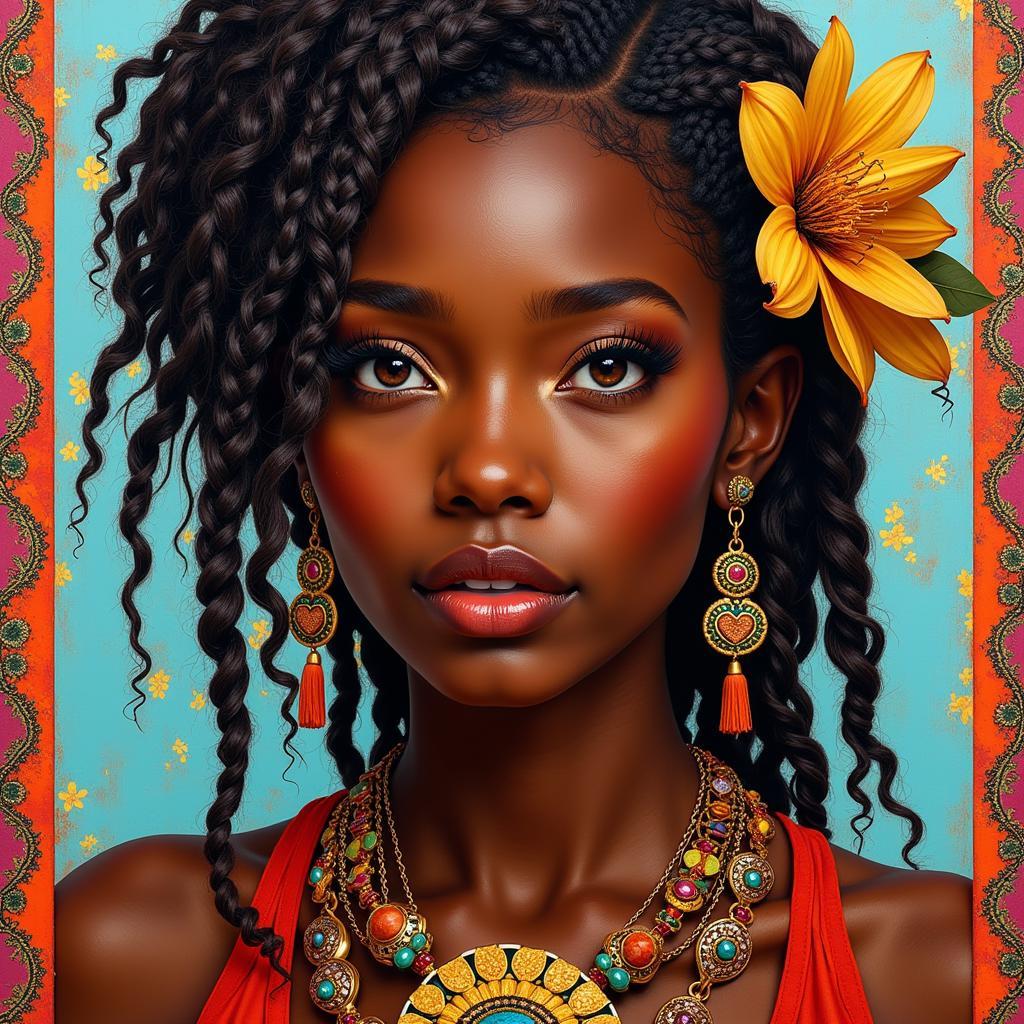 Stunning Portrait of an African Woman 