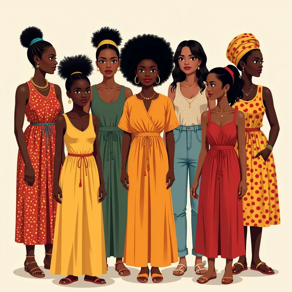 African Women Celebrating Diversity