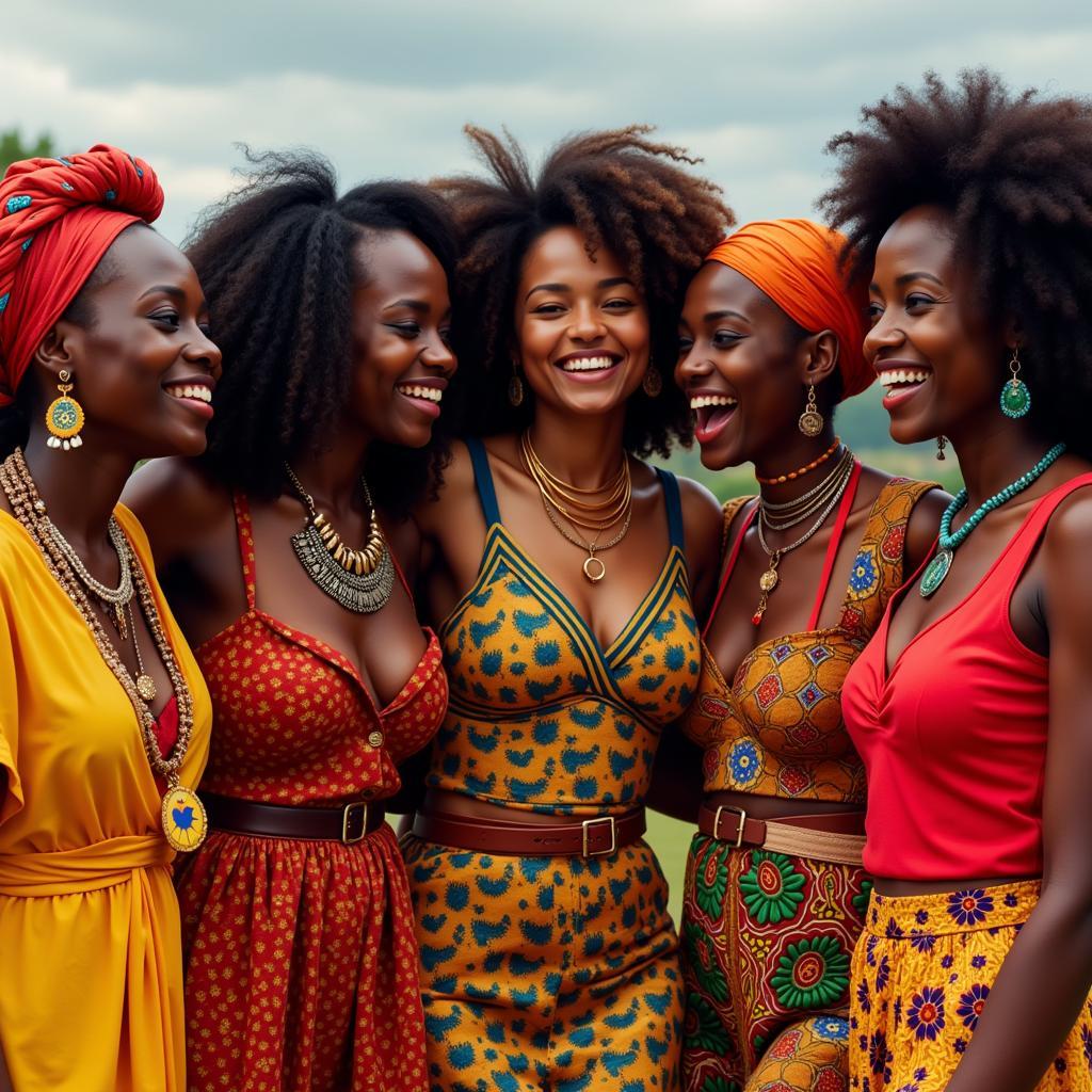 African Women Celebrating Diversity