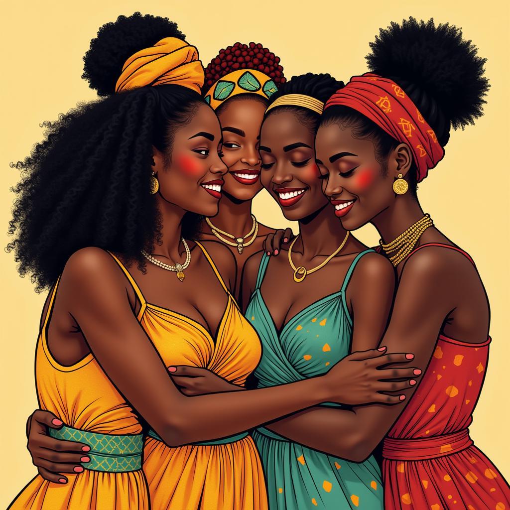 African Women Celebrating Diversity