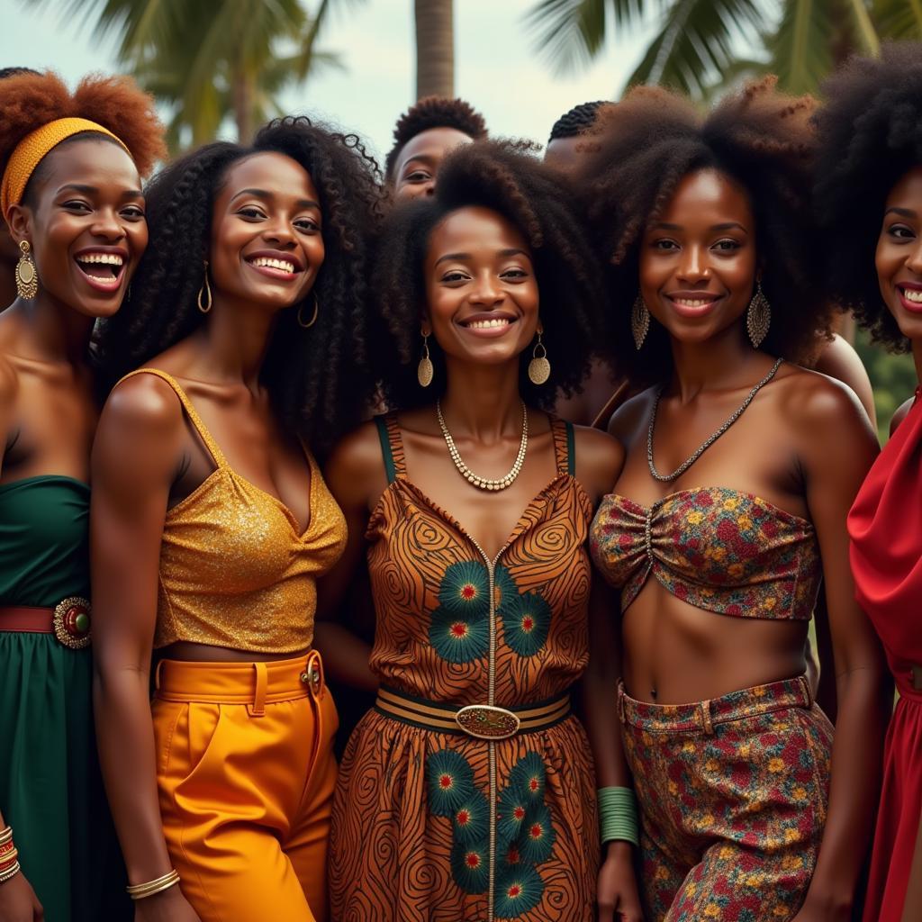 African Women Celebrating - Unity and Diversity