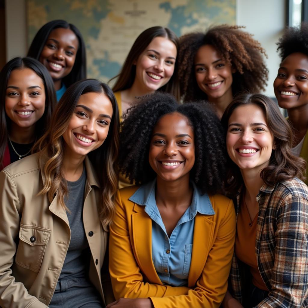 Joyful Celebration of African Women